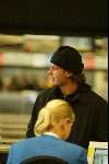 Amsterdam 24 februari 2002
John Ewbank op schiphol