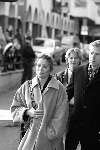 Scheveningen 27 januari 2002
Brunch van Maxima en Prins Willem Alexander in het Kurhaus. 
Jolande Adriaansens met man