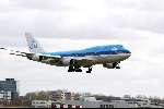 Amsterdam 24 februari 2002
KLM Vliegtuig 747  400