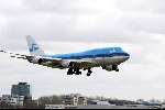 Amsterdam 24 februari 2002
KLM Vliegtuig 747  400