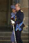 Amsterdam 2 februari 2002
Trouwen Prins Willem Alexander met Maxima
Koning Albert en Koningin Paola van Belgie