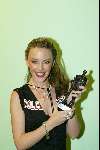 Amsterdam 27 februari 2002
Uitreiking Edison music awards in de heineken Music Hall.
Kylie Minoque