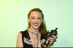 Amsterdam 27 februari 2002
Uitreiking Edison music awards in de heineken Music Hall.
Kylie Minoque