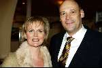 Amsterdam 14 februari 2002
Premiere Circus du Soleil bij Amsterdam Arena
Marleen Houter met man