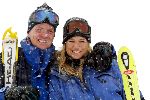 Sankt Moritz 6 februari 2002
Prins Willem Alexander en Prinses Maxima op huwelijksreis.