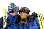Sankt Moritz 6 februari 2002
Prins Willem Alexander en Prinses Maxima op huwelijksreis.