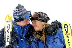 Sankt Moritz 6 februari 2002
Prins Willem Alexander en Prinses Maxima op huwelijksreis.