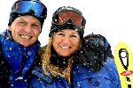 Sankt Moritz 6 februari 2002
Prins Willem Alexander en Prinses Maxima op huwelijksreis.