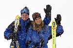 Sankt Moritz 6 februari 2002
Prins Willem Alexander en Prinses Maxima op huwelijksreis.