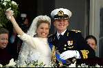 Amsterdam 2 februari 2002
Trouwen Prins Willem Alexander met Prinses Maxima