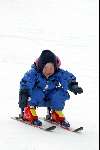Zurs 17 februari 2002
Prinses Caroline v Monaco met baby en Prins Ernst van Hannover op ski\'s