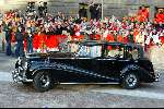 Amsterdam 2 februari 2002
Trouwen Prins Willem Alexander met Prinses Maxima
Rolls Royce