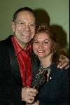 Amsterdam 27 februari 2002
Uitreiking van de edison awards in de heineken music hall.
Rob de Nijs en Belinda meuldijk met edison