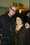 Bussum 24 februari 2003
Uitreiking van de gouden harpen
Ad Visser met vrouw