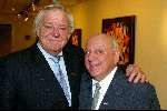 Bussum 24 februari 2003
Uitreiking van de gouden harpen
Bassie en Adriaan
Adriaan v d Toor en Bas v d Toor