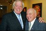 Bussum 24 februari 2003
Uitreiking van de gouden harpen
Bassie en Adriaan
Adriaan v d Toor en Bas v d Toor
