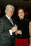 Bussum 24 februari 2003
Uitreiking van de gouden harpen
Ben Cramer met vrouw