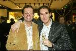 Amsterdam 6 februari 2003
AUTO RAI 2003
Chris Luken metvriend en glaasje champagne