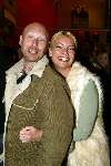 Amsterdam 13  februari 2003
Premiere ~Jackass in Pathe de Munt. 
Cindy Pielstroom met vriend