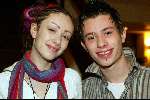 Bussum 24 februari 2003
Uitreiking van de gouden harpen
Dewie Idols met broer