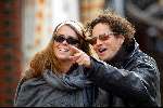 Amsterdam 31 januari 2003
Dirk Zeelenberg met zijn nieuwe vriendin
