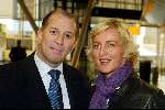 Amsterdam 13 februari 2003
Premiere Two weeks notice
Frank Schmitt met vriendin