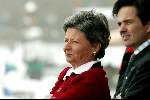 Lech 8 februari 2003
Koningin Beatrix met vriendinnen bij hotel POST
in Lech
Frau Moosbruger