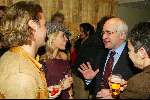 Bussum 24 februari 2003
Uitreiking van de gouden harpen
Frits Spits en John Ewbank met Vivian Reys