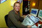Naarden 3 januari 2003
Gordon 1e aflevering bij radio Noordzee