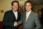 Bussum 24 februari 2003
Uitreiking van de gouden harpen
Marco Borsato en `Guido den Aantrekker