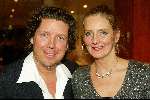 Bussum 24 februari 2003
Uitreiking van de gouden harpen
Henk Jan  Smits met vrouw