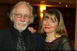 Bussum 24 februari 2003
Uitreiking van de gouden harpen
Herman Pieter de Boer met vriendin