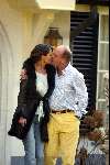 Bilthoven 26 februari 2003
Irene v d Laar met haar nieuwe vriend Rene Bloem