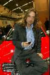 Amsterdam 6 februari 2003
AUTO RAI 2003
Jan Vayne met glas wijn