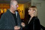 Bussum 24 februari 2003
Uitreiking van de gouden harpen
Jerney Kaagman en Pascal (Blof)