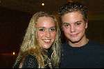 Bussum 24 februari 2003
Uitreiking van de gouden harpen
Jim Idols met vriendin