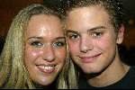 Bussum 24 februari 2003
Uitreiking van de gouden harpen
Jim Idols met vriendin