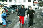 Zurs 23 februari 2003
Rene Froger met Natasja Froger  en Maxime Froger
Joop v Tellingen
