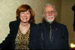 Bussum 24 februari 2003
Uitreiking van de gouden harpen
Lenny Kuhr met herman pieter de boer