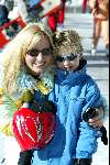 Zurs 23 februari 2003
Natasja Froger en Maxime Froger
Wintersport