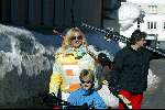 Zurs 23 februari 2003
Rene Froger met Natasja Froger en Maxime Froger
Wintersport