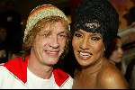 Amsterdam 13  februari 2003
Premiere ~Jackass in Pathe de Munt. 
Patty Brard met man Rene