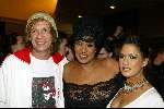 Amsterdam 13  februari 2003
Premiere ~Jackass in Pathe de Munt. 
Patty Brard met dochter Priscilla en man Rene