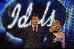 Hilversum 1 februari 2003
Idols opnames met Reinout Oerelmans en Tooske v Breughem