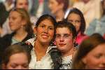 Hilversum 1 februari 2003
Shanne Breukhoven met haar vriend Minky