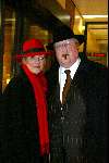 Den Bosch 12 februari 2003
Premiere Chicago den Bosch
Simone Kleinsma met Guus Verstraeten met sigaar