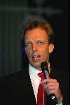 Bussum 24 februari 2003
Uitreiking van de gouden harpen
Sjors Frohlich