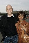 Amsterdam 28 april 2005
Premiere Salsa in theater fabriek.
Sylvana Simons met man