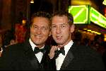 Amsterdam 9 februari 2004
Premiere FEESTJE in Tushinski.
Albert Verlinde met Onno Hoes