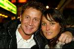 Amsterdam 9 februari 2004
Premiere FEESTJE in Tushinski.
Armando Borsato en vriendin